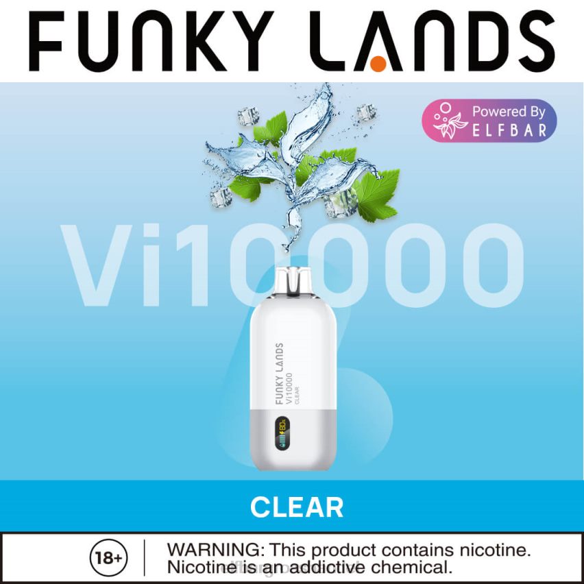 ELFBAR Großhandelspreis | ELFBAR Funky Lands Einweg-Vape VI10000 Züge klar VRHLDB169