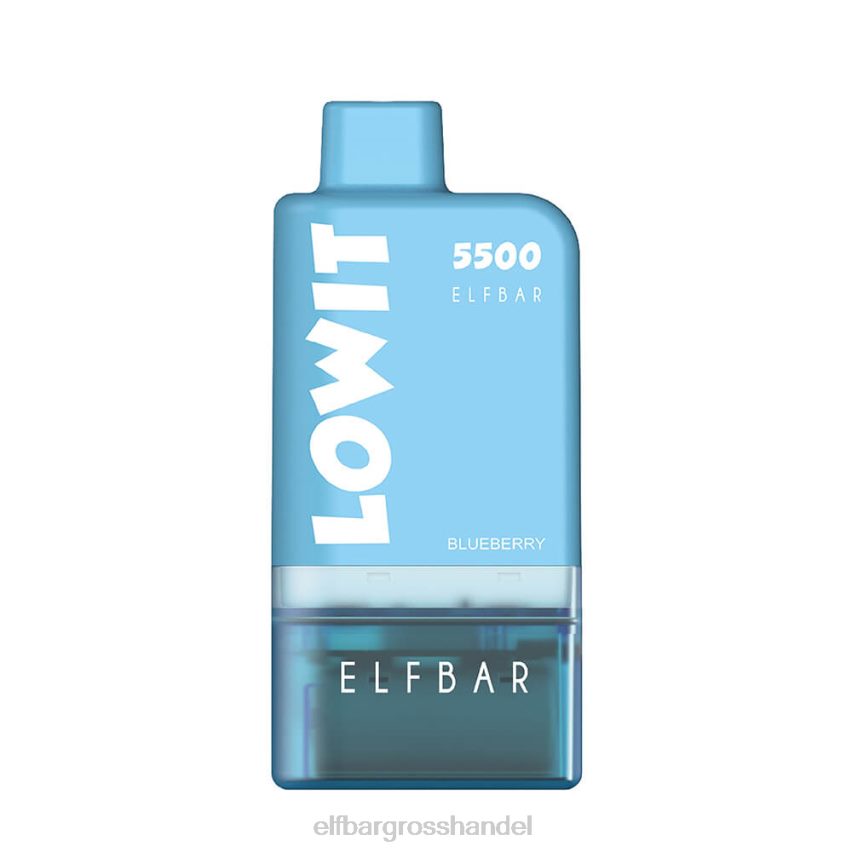 ELFBAR Deutschland Kontakt | ELFBAR Vorgefülltes Pod-Kit Lowit 5500 2% Nic blaue Himbeere VRHLDB126