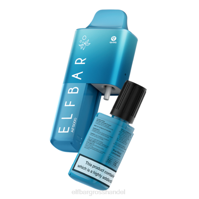 ELFBAR Großhandel Österreich | elfbar af5000 vorgefülltes Kit – 20 mg 860Z59 Blue Razz Limonade